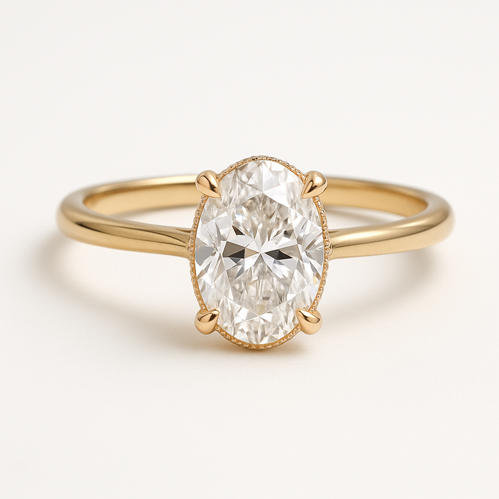 Vintage-inspired ring rendering